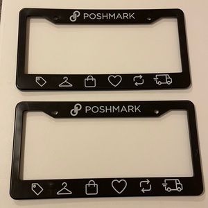 Poshmark 2 Plastic (License Plate Frame)